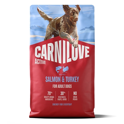 Carnilove Active Hundfoder Adult Salmon & Turkey 1,5 kg